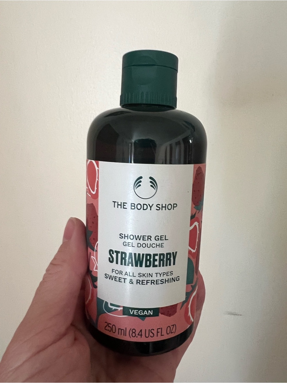 The Body Shop Strawberry Shower Gel - 8.4 oz BRAND NEW
